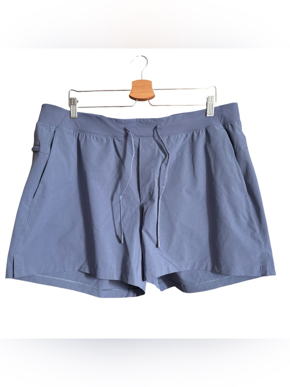 Lululemon Zeroed In Linerless Dusty Blue 7” Shorts Mens XXL